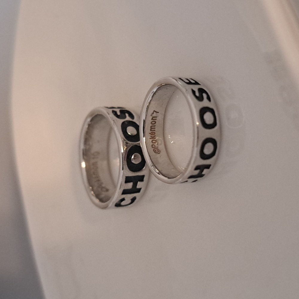 SET Matching 'I choose you!' Pokémon rings